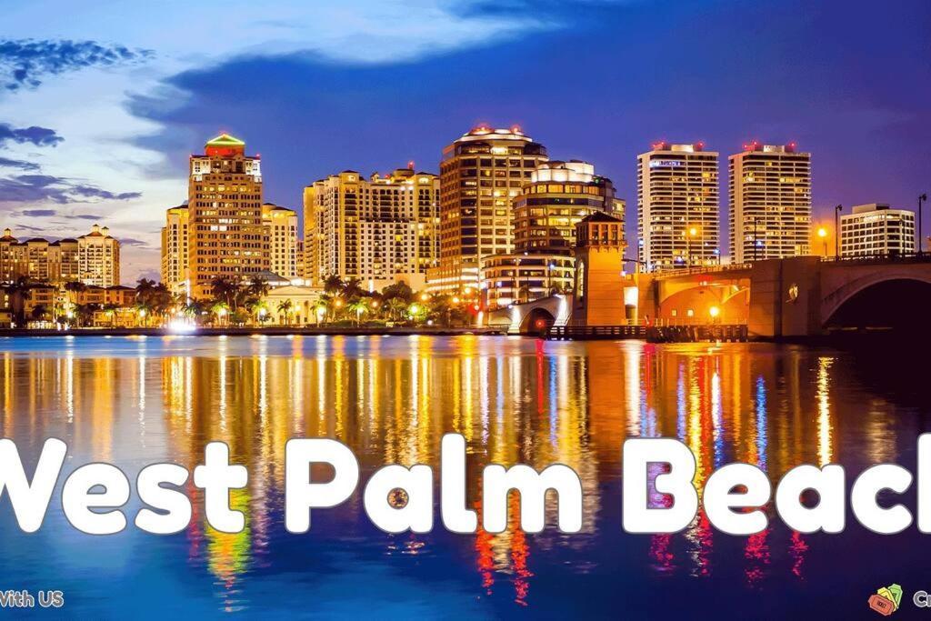 Luxe & Cozy 3Beds,2Rooms,Ev Gym Near Beaches&Downtown Wpb 웨스트 팜 비치 외부 사진